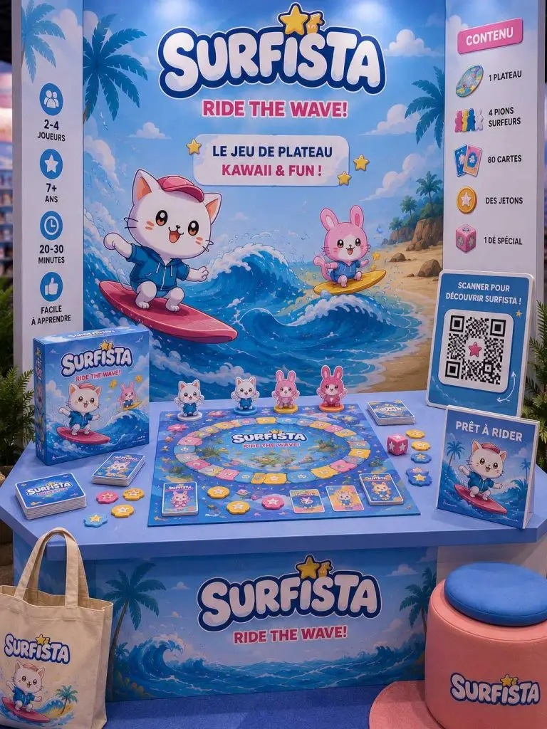 stand salon jeux surfista
